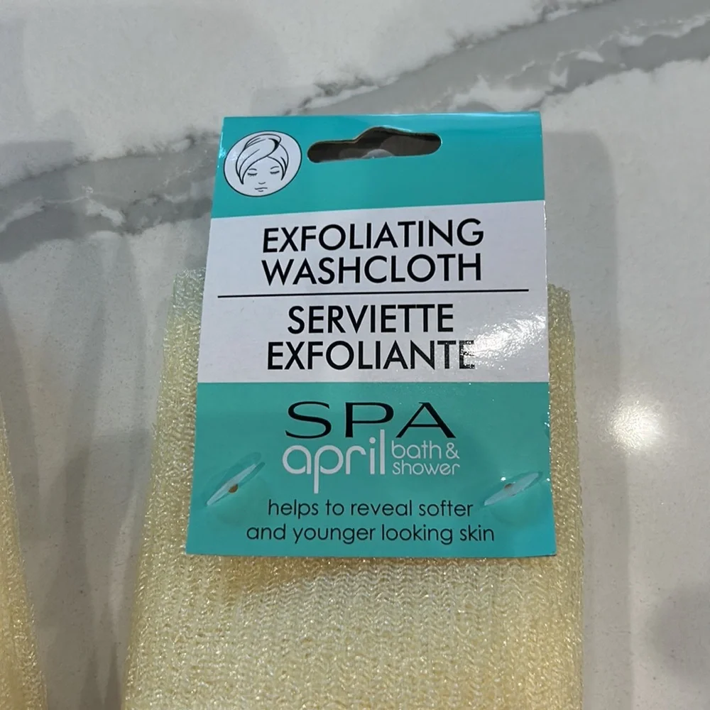 7 NEW Exfoliating Washcloths